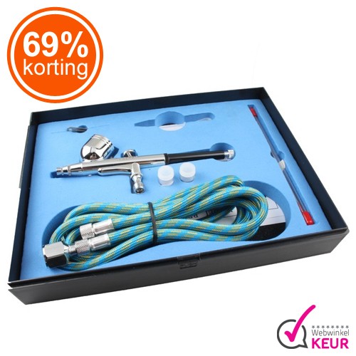 Gave Aktie - Complete Airbrush Set Gave Aktie - Complete Airbrush Set
