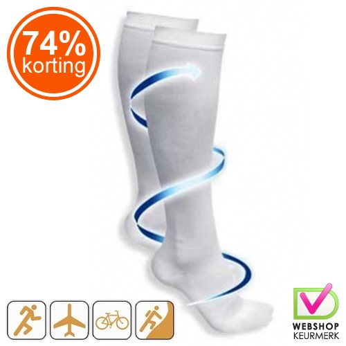 Gave Aktie - Compressiesokken Gave Aktie - Compressiesokken