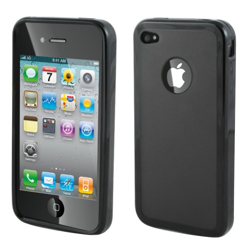 Gave Aktie - Cover + screenprotector voor de iPhone 4 of iPhone 4S