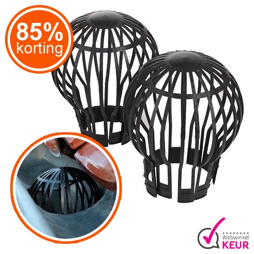 Gave Aktie - Dakgootbeschermers 2 Stuks Gave Aktie - Dakgootbeschermers 2 Stuks