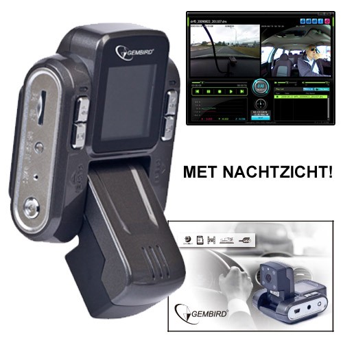 Gave Aktie - DashCam met nachtzicht