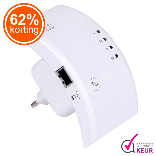 Gave Aktie - Draadloze WiFi Repeater Gave Aktie - Draadloze WiFi Repeater