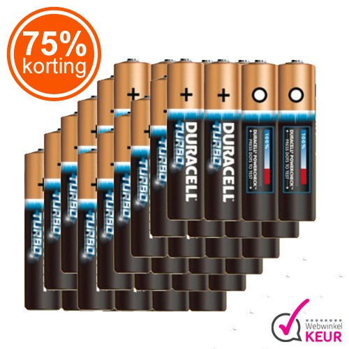 Gave Aktie - Duracell Turbo Batterijen Gave Aktie - Duracell Turbo Batterijen