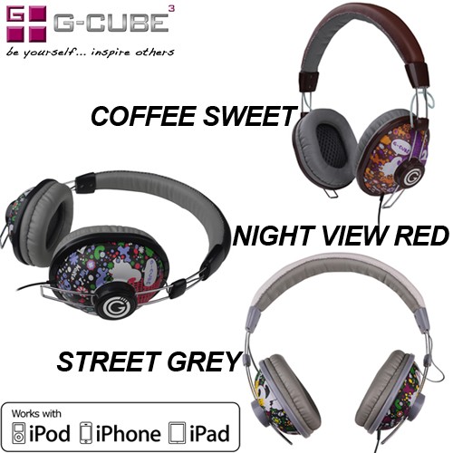 Gave Aktie - G-City Muziek Headset Gave Aktie - G-City Muziek Headset