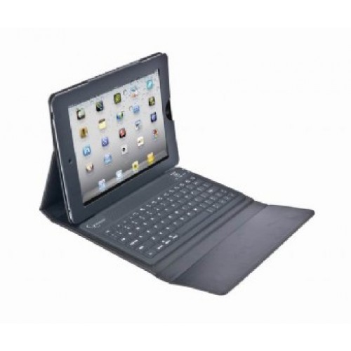 Gave Aktie - Gembird iPad 1, 2 en nieuw iPad hoes met toetsenbord