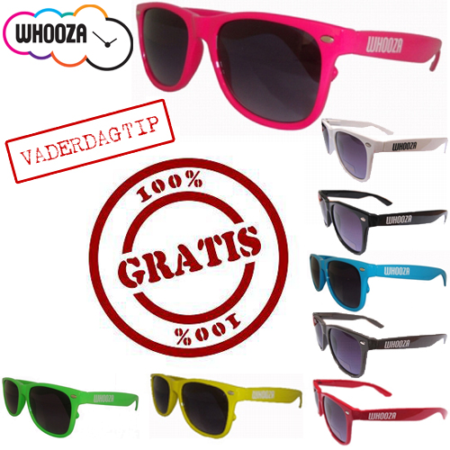 Gave Aktie - GRATIS WHOOZA Zonnebril In Zomerse Kleuren Gave Aktie - GRATIS WHOOZA Zonnebril In Zomerse Kleuren