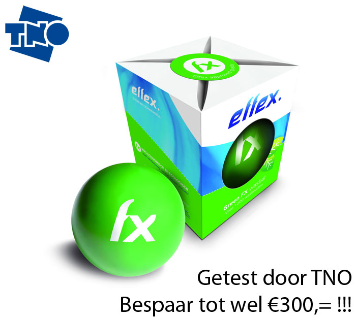 Gave Aktie - Green Effex Wasbal, Goedgekeurd Door Tno (Nieuw)