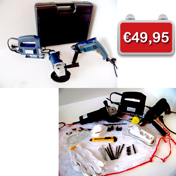 Gave Aktie - Heavy Duty Machineset 3-In-1 Gave Aktie - Heavy Duty Machineset 3-In-1