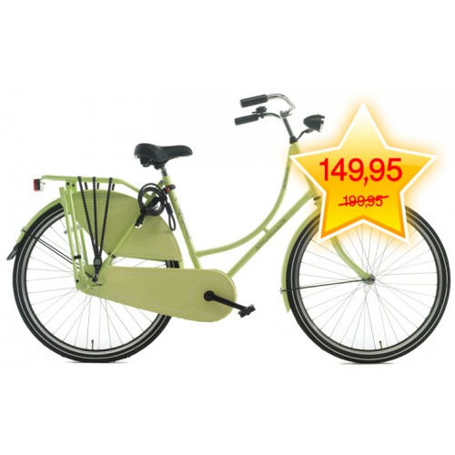 Gave Aktie - Highlander 28inch Groen Oma fiets