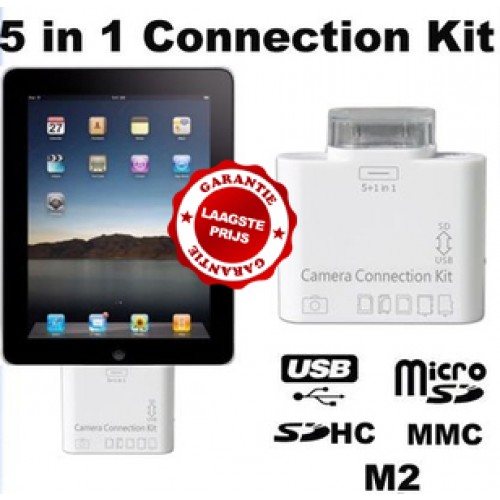 Gave Aktie - iPad 5-in-1 Connection Kit Gave Aktie - iPad 5-in-1 Connection Kit