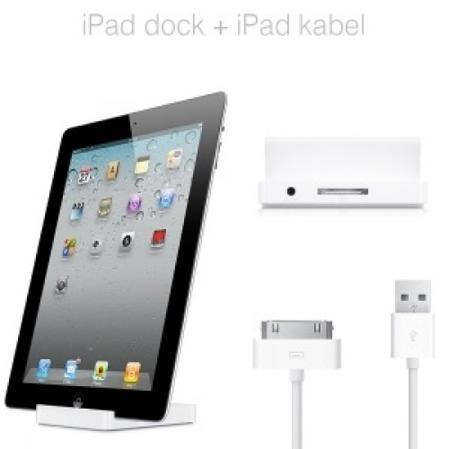 Gave Aktie - iPad dock inc. 3m kabel Gave Aktie - iPad dock inc. 3m kabel