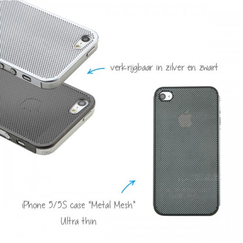 Gave Aktie - iPhone 4(S) / 5(S) Metal Mesh Case