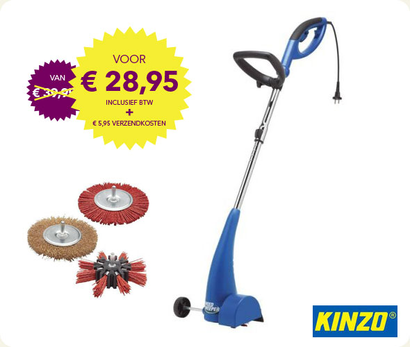 Gave Aktie - Kinzo Onkruidverwijderaar Gave Aktie - Kinzo Onkruidverwijderaar