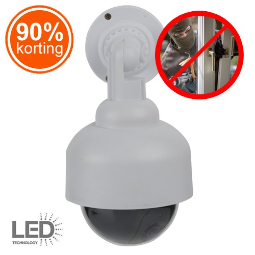 Gave Aktie - LED Beveiligingscamera Outdoor Gave Aktie - LED Beveiligingscamera Outdoor