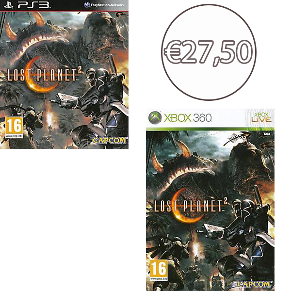 Gave Aktie - Lost Planet 2 Voor Ps3 Of Xbox360 Gave Aktie - Lost Planet 2 Voor Ps3 Of Xbox360