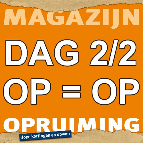 Gave Aktie - Magazijn opruiming 2 / 2 Gave Aktie - Magazijn opruiming 2 / 2