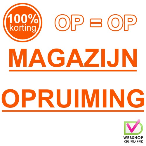 Gave Aktie - Magazijnopruiming Laatste Dag!