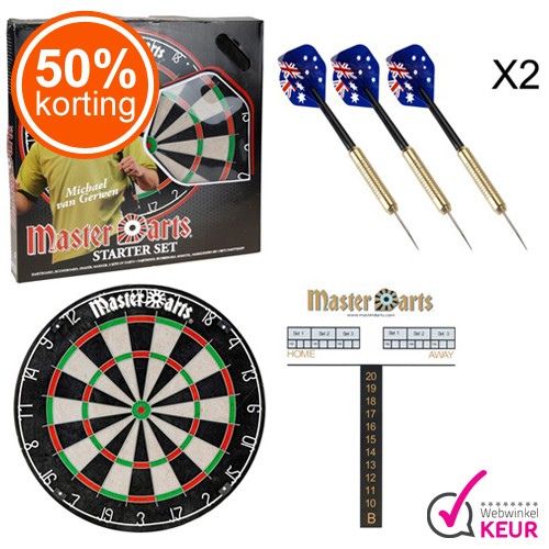 Gave Aktie - Master Darts Micheal van Gerwen Editie Gave Aktie - Master Darts Micheal van Gerwen Editie