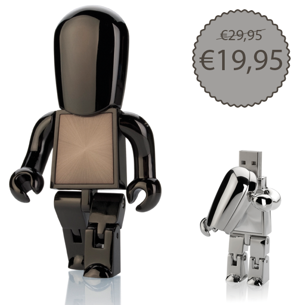 Gave Aktie - Metalen Usb People 2Gb