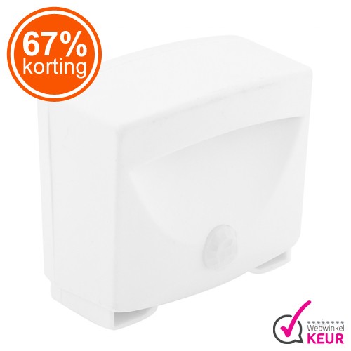 Gave Aktie - Mighty LED Lamp met Bewegingsdetector Gave Aktie - Mighty LED Lamp met Bewegingsdetector