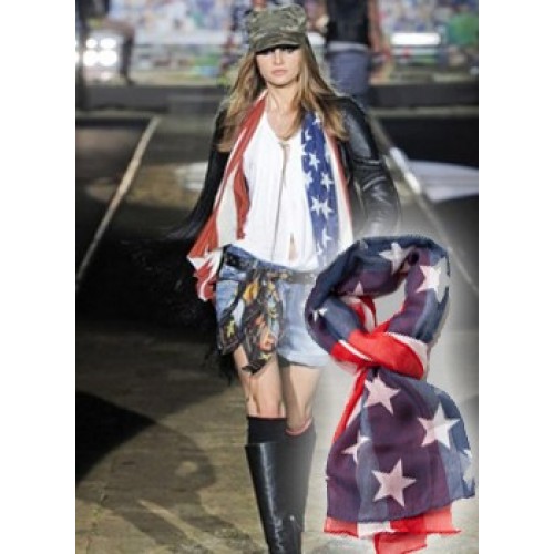 Gave Aktie - Nieuwe modetrend: Flag shawl USA of UK Gave Aktie - Nieuwe modetrend: Flag shawl USA of UK