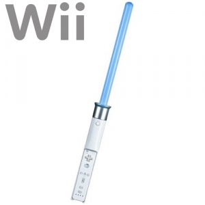 Gave Aktie - Nintendo Wii: Lightsaber (Star Wars)
