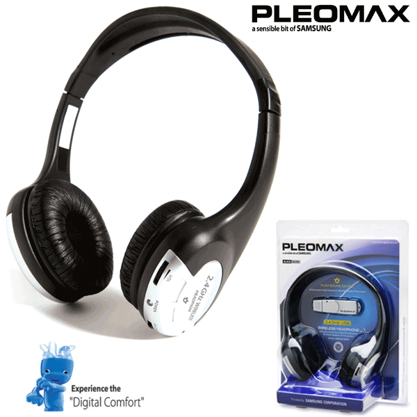 Gave Aktie - Samsung Pleomax Draadloze Koptelefoon Gave Aktie - Samsung Pleomax Draadloze Koptelefoon
