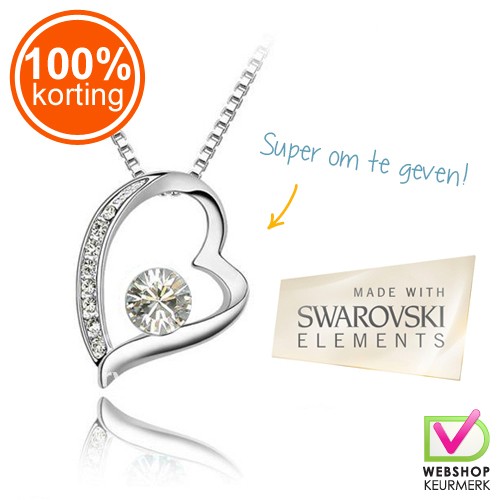 Gave Aktie - Swarovski Elements Collier Gave Aktie - Swarovski Elements Collier
