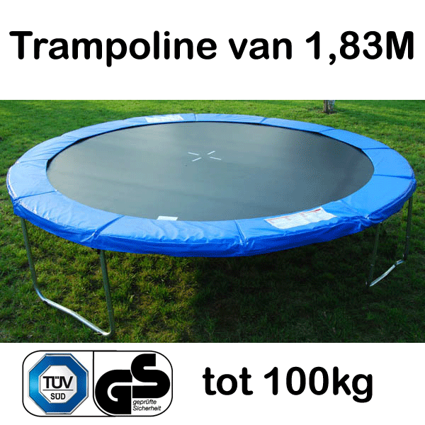 Gave Aktie - Trampoline Van 1,83 Meter Gave Aktie - Trampoline Van 1,83 Meter
