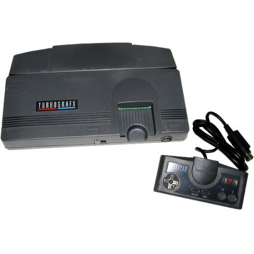Gave Aktie - Turbo Grafx Console + Game + Accesoires Gave Aktie - Turbo Grafx Console + Game + Accesoires