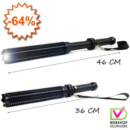 Gave Aktie - Uitschuifbare Zaklamp Gave Aktie - Uitschuifbare Zaklamp