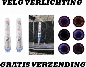 Gave Aktie - Velgverlichting (2 Stuks)