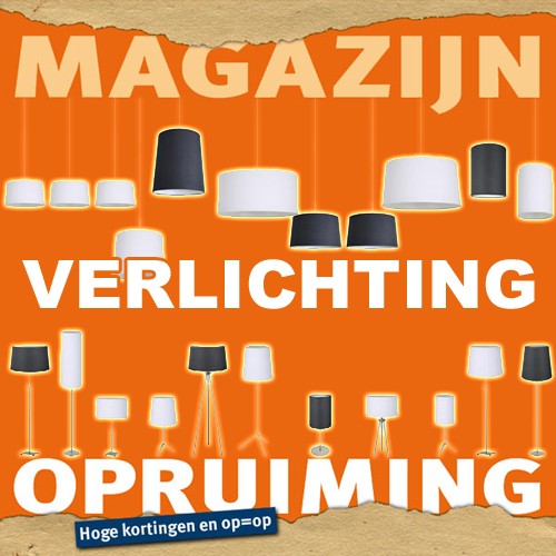 Gave Aktie - Verlichting Magazijnopruiming Gave Aktie - Verlichting Magazijnopruiming