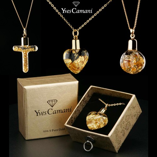 Gave Aktie - Yves Camani gouden ketting Gave Aktie - Yves Camani gouden ketting