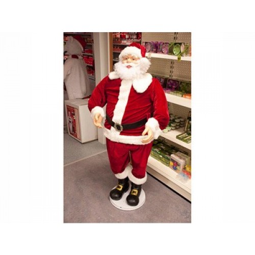 Gave Aktie - Zingende en Dansende Kerstman van maar liefst 150 cm Gave Aktie - Zingende en Dansende Kerstman van maar liefst 150 cm