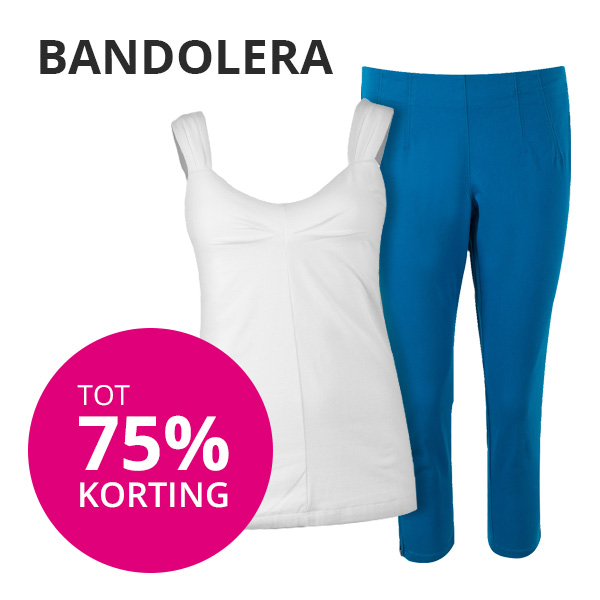 Goeiemode (v) - Bandolera luxe tops & broeken Goeiemode (v) - Bandolera luxe tops & broeken