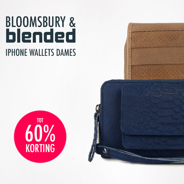 Goeiemode (v) - Blended en Bloomsbury Portemonnees Dames Goeiemode (v) - Blended en Bloomsbury Portemonnees Dames