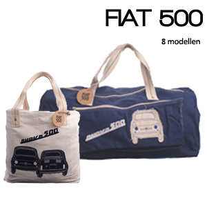 Goeiemode (v) - Canvas Tassen Fiat 500