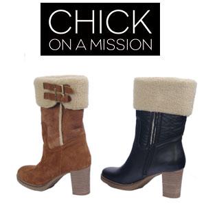 Goeiemode (v) - Fur Ankle Boot Van Chick On A Mission