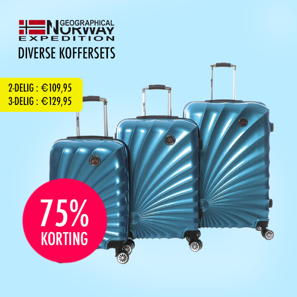 Goeiemode (v) - Geographical Norway koffers Goeiemode (v) - Geographical Norway koffers