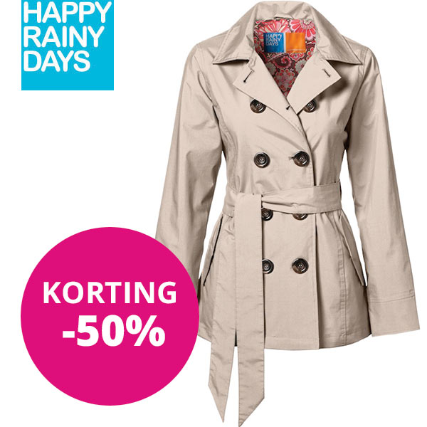 Goeiemode (v) - Happy Rainy Days Trenchcoats Goeiemode (v) - Happy Rainy Days Trenchcoats