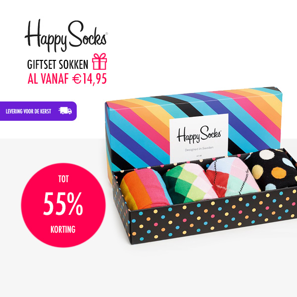 Goeiemode (v) - Happy Socks Damessokken