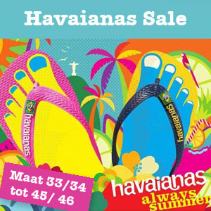 Goeiemode (v) - Havaianas voorjaarsdeal