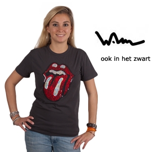 Goeiemode (v) - Hippe Rolling Stones Shirtjes Goeiemode (v) - Hippe Rolling Stones Shirtjes