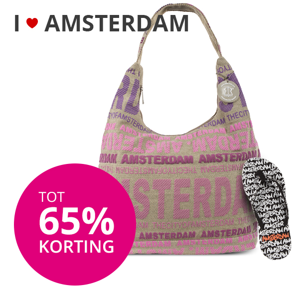 Goeiemode (v) - I LOVE AMSTERDAM Tassen & Slippers Goeiemode (v) - I LOVE AMSTERDAM Tassen & Slippers