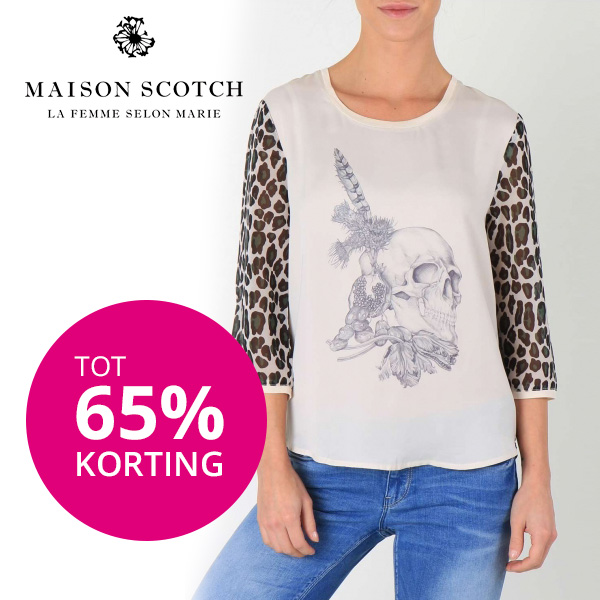 Goeiemode (v) - Maison Scotch Shirts, Truien & Jacks