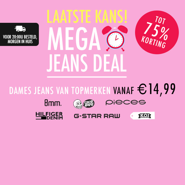 Goeiemode (v) - MEGA JEANS DEAL VROUWEN