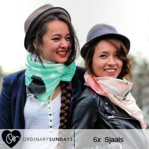 Goeiemode (v) - Ordinary Sundays sjaals Goeiemode (v) - Ordinary Sundays sjaals