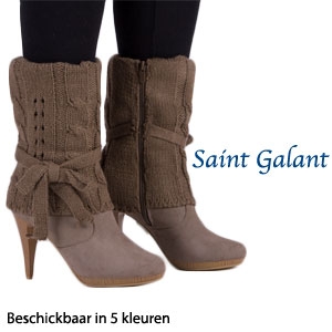 Goeiemode (v) - Stijlvolle Hoge Enkellaarsjes Van Saint Galant