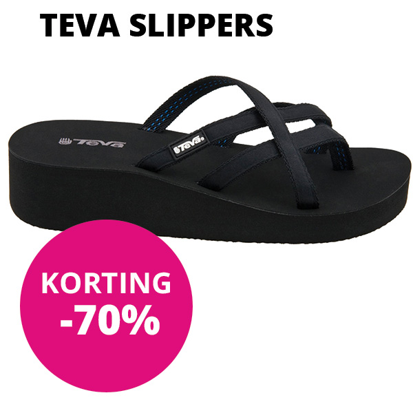 Goeiemode (v) - Teva Slippers